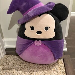 Squishmallows Minnie Mouse witch Halloween 17”
